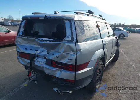 2025 Hyundai Santa Fe Xrt из США, поврежденный, VIN 5NMP3DGL9SH100369